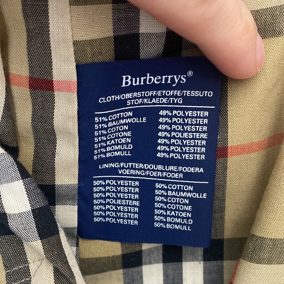 Burberry trench coat 3/4 length - Picture 5 of 12